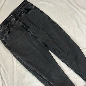 Fashion Nova Charcoal Denim Pants